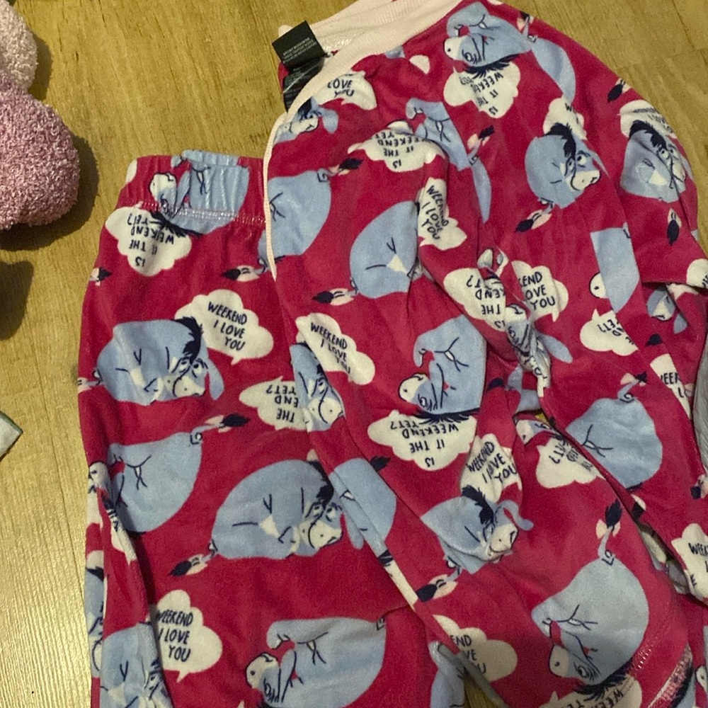 eyore pajama set